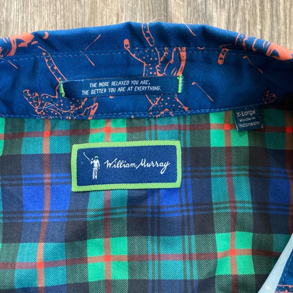 William Murray Golf button down shirt. - Picture 3 of 5